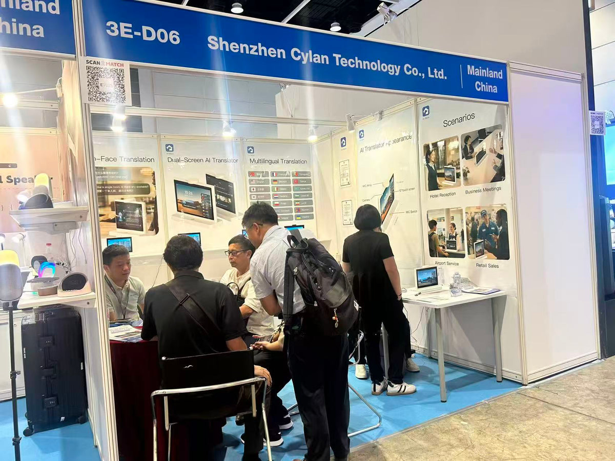 Innovative AI Translator Debuts at Hong Kong Electronics Fair During Oct.13-16,2025