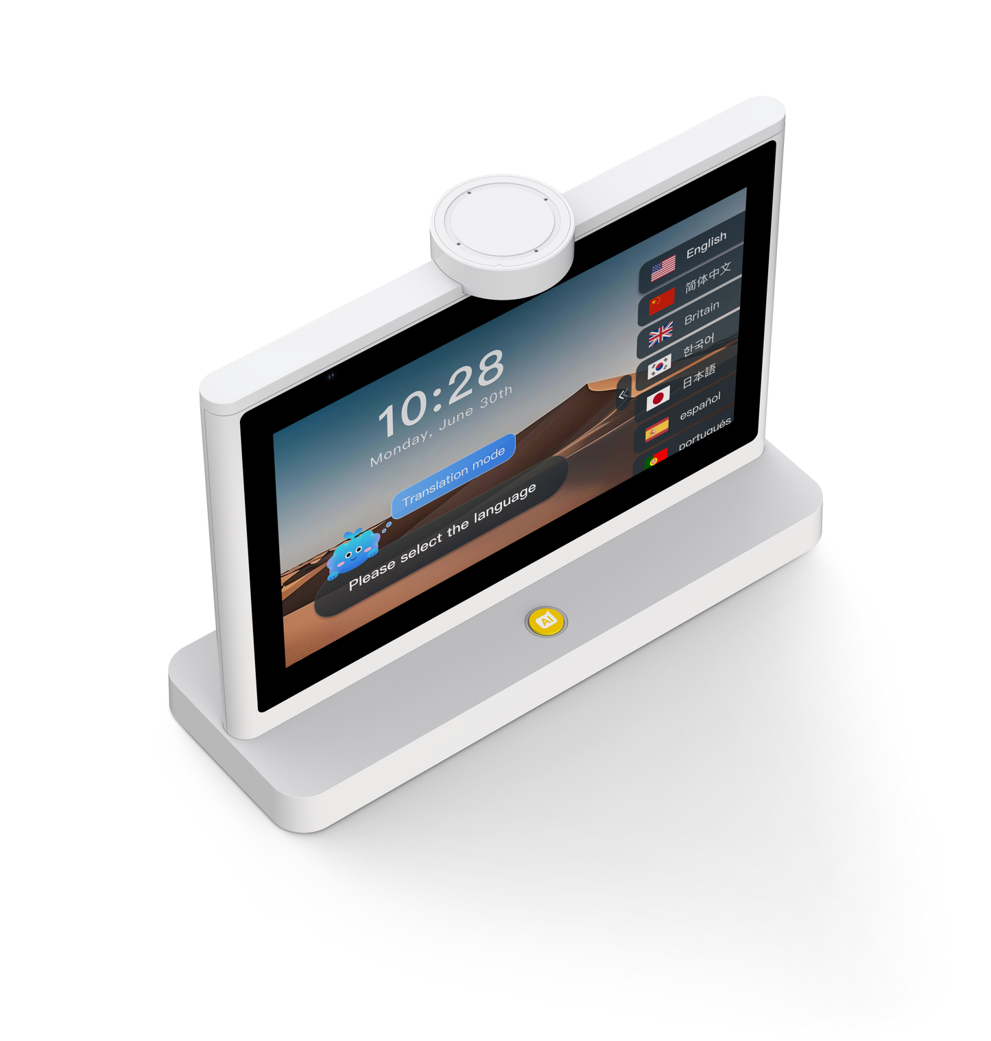 Dual Screen AI translator with Deepseek ChatGPT powered Multi-lanuanges translation