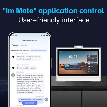 IM Mate: Professional 10" Dual-Screen AI Business Translator