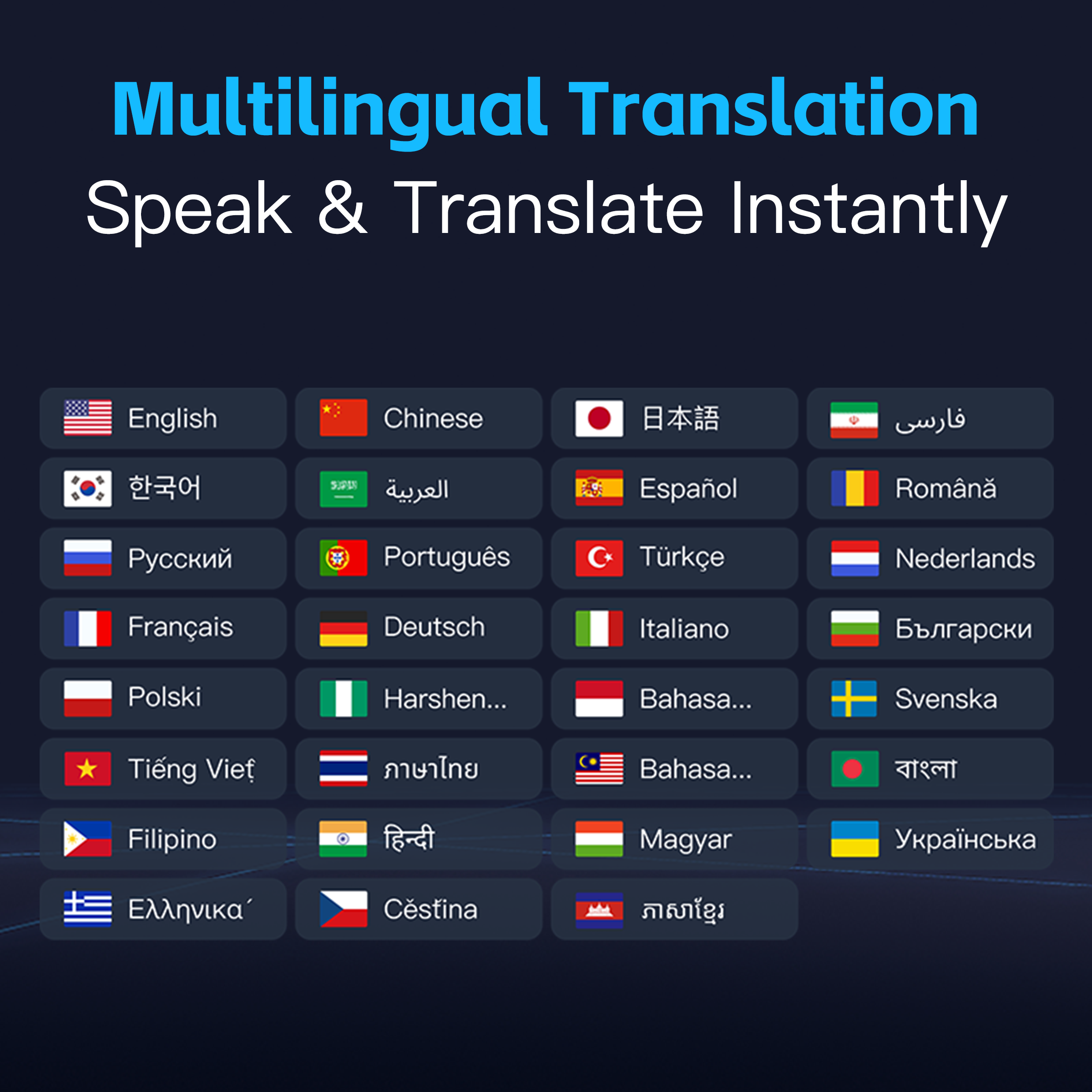 10" IM Mate Professional  Dual-Screen AI Business Translator