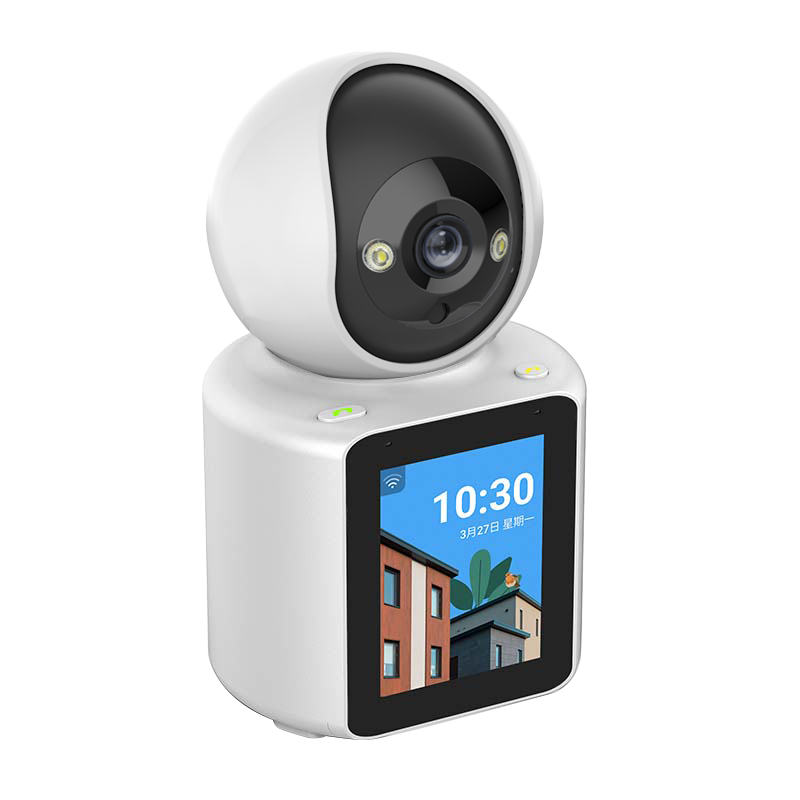 IMCam 1080P Pet Camera with Screen - Two-Way Video Calling, Smart Dog Monitor for Seniors & Kids, One-Touch Talk WiFi Camera