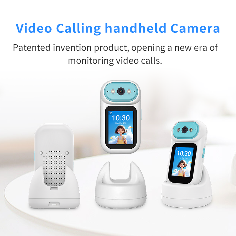 IM Cam:  Portable PTZ Auto Tracking Two Way Audio Video Call Camera with Charging Dock