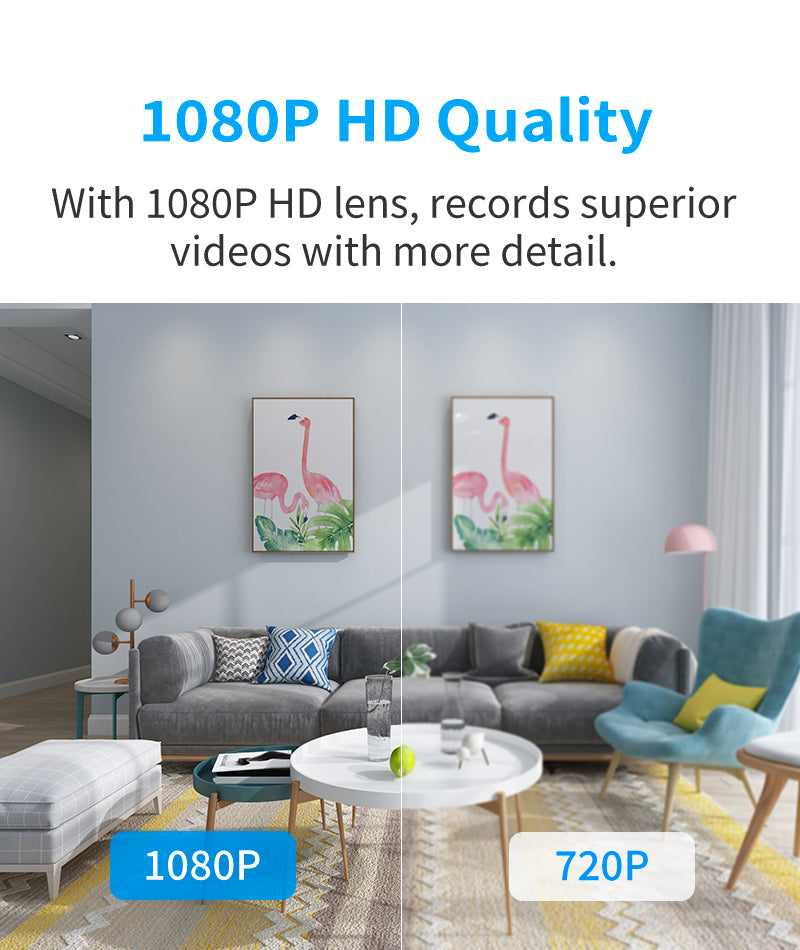 IM Cam:1080P Smart Video Calling Camera with 2.8" Screen - Two-Way Face-to-Face Home Monitor for Pets, Elderly & Kids, WiFi Security Camera with One-Touch Call