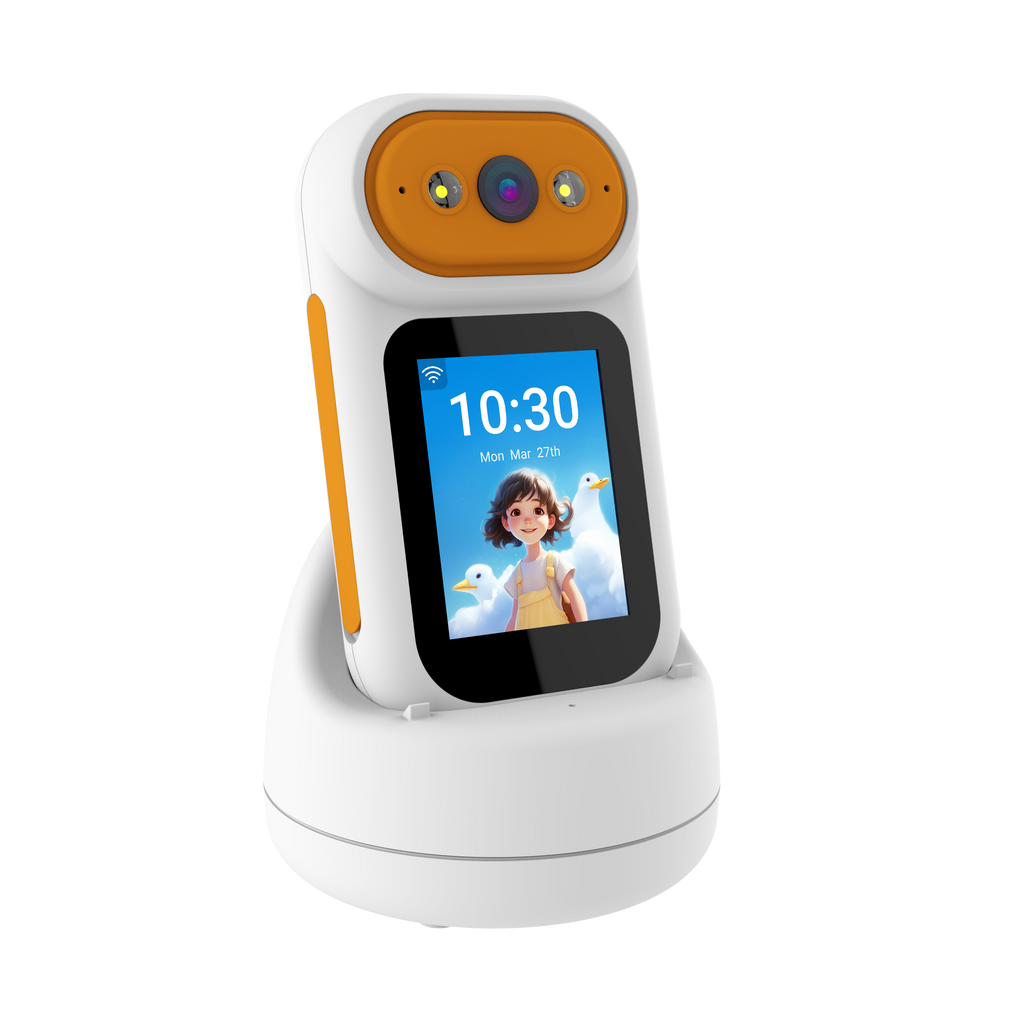IM Cam:  Portable PTZ Auto Tracking Two Way Audio Video Call Camera with Charging Dock