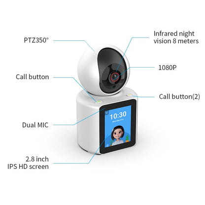 C31 AI voice control 2MP Clever Dog IM Cam Two-way Video Calling Camera