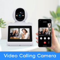 IM Cam:4.3" Screen Two-Way Video Calling Camera - 1080P Smart WiFi Home Monitor for Elderly, Baby & Pets with Motion Detection