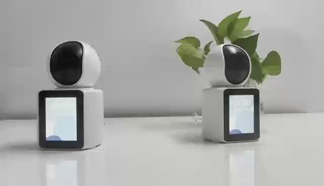 IMCam 1080P Pet Camera with Screen - Two-Way Video Calling, Smart Dog Monitor for Seniors & Kids, One-Touch Talk WiFi Camera