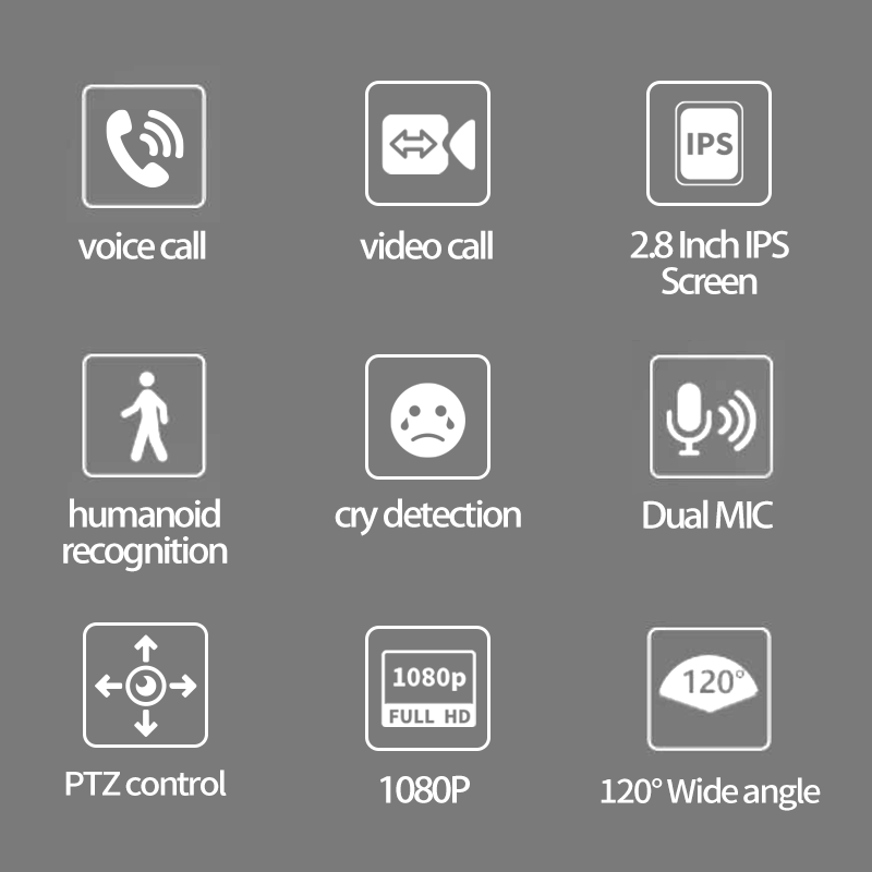 C30 2 Way Video Calling Camera with remote monitoring motion tracking